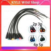 KYLE Wild Shop M8 2 3 4 5 6 Pin Electric Bicycle Joint Plug DC female male Connector Wiring Scooter Brake Cable Signal Sensor waterproof