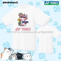 ∏◙✠ Yonex Badminton Shirts Stitch Quick Dried Sweat-absorbing Badminton Jersey Casual Breathable Training Top Moisture wicking Mens and Womens Sports Culture Shirt