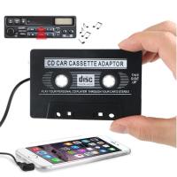 AutoAccessories 3.5mm Jack Plug CD Car Cassette Stereo Adapter Tape Converter AUX Cable CD Player(Black)