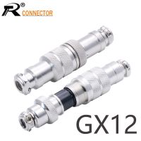 10sets GX12 Butting Docking Male amp; Female 12mm Circular Aviation Socket Plug 2/3/4/5/6/7 Pin Wire Panel Connectors DropShipping