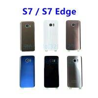 【ส่องแสงอิเล็กทรอนิกส์】สำหรับ G930 SAMSUNG Galaxy S7 G930F/ขอบ S7 G935กระจกด้านหลัง G935F ฝาหลังปิดโทรศัพท์ปลอกหุ้มช่องหลังฝาครอบกระจกด้านหลัง