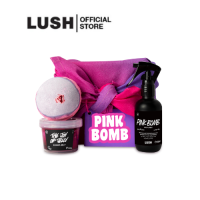 LUSH กล่องของขวัญ PINK BOMB BODY SPRAY GIFT