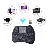 Banzai - Mini keyboard คีย์บอร์ดไร้สาย ใช้แบตชาร์จได้ รุ่นมีแสง 8 สี ใช้กับ Android TV Box / Smart TV (2D/3D) / Computer / NoteBook