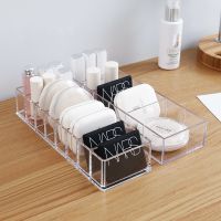 Transparent Acrylic Cosmetics Storage Box Makeup Holder Jewelry Make Up Organizer for Home Acrylic Desktop Storage Boxes Holder