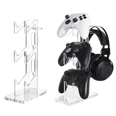 Controller Stand 3 Tier Transparent Acrylic Controller Stand Gaming Controller Holder Perfect Display And Organization economical