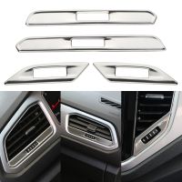 【hot】 LHD Car Front Air Conditioning A/C Vent Outlet Trim Cover Sticker for Troc T-roc 2018-2023 Accessories