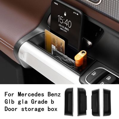 [2023ใหม่] สำหรับ Mercedes Benz GLA GLB คลาส W247 X247 EQB 2020-22ที่เท้าแขนในรถที่จับประตูเก็บถุงมือที่วางโทรศัพท์อุปกรณ์กล่องใส่บัตร