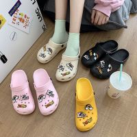 Baotou slippers ms beach summer fashionable hole shoes outside the birds nest breathable lovely garden leisure wholesale