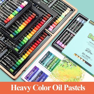 Delgreen Soft Oil Pastel/Crayon/Stick 12/24/36/60 Color Heavy-color/Mini/Advanced-Grey Painting Graffiti Crayon Artist Students