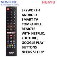 Huayu RM-L1592 Skyworth Android Smart TV Compatible Remote Control