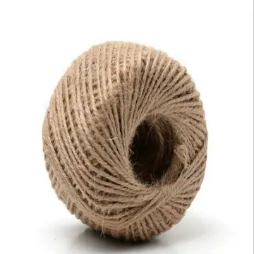 Natural Brown Jute Burlap Rope Twine String Cord Shank Craft