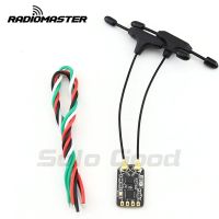 RadioMaster RP3หลากหลาย ExpressLRS ELRS 2.4กิกะเฮิร์ตซ์นาโนรับเสาอากาศคู่สำหรับ RC เครื่องบิน FPV ฟรีสไตล์ Tinywhoop ระยะยาว