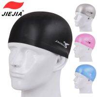 [COD] Jiejia swimming cap special competition super comfortable silicone waterproof unisex