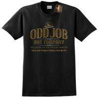 Odd Job Hat Company T-Shirt - James Inspired Goldfinger Tee Retro Film Summer 2019 100% Cotton Printed Pure Cotton Men Tee Shirt XS-4XL-5XL-6XL