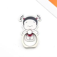 Baby Girl Boy Cute Mobile Phone Stand Holder Finger Ring Smartphone Holder Stand For Xiaomi Huawei All SmartPhone