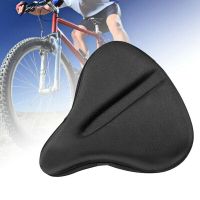 【LZ】♟  Bike Seat Almofada Cover acolchoado Bike Seat Covers Saddle Pad para