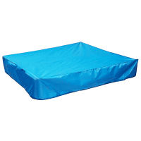 Square Waterproof Oxford Cloth Dust Cover Canopy With Drawstring Sandbox Sandpit Dustproof Cover for Protects Sand and Toys