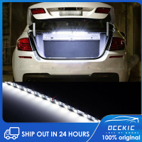 ?Occkic รถ Trunk Lighting 18LED Patch Light Strip รถ Trunk ไฟท้ายกล่อง Light Strip แสงสีขาว12V Single Light Strip 30ซม. Trunk พื้นที่และแสงภายใน