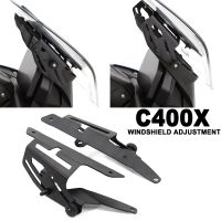 NEW For BMW C400X C 400 X C400 X Motorcycle Windscreen Bracket Adjustable Windshield Stand Food Storage  Dispensers