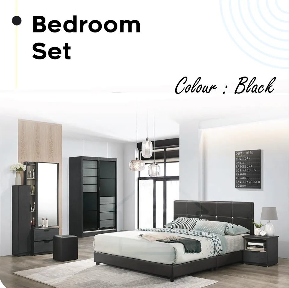 New York Modern Bedroom Set