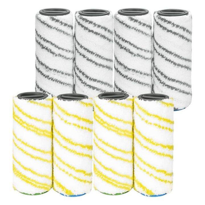 8Pcs Replacement Rollers for Karcher FC7 FC5 FC3D FC3 Floor Cleaner