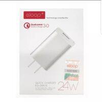 ( Promotion+++) คุ้มที่สุด ⚡ หัวชาร์จ Eloop รุ่น EQ-24BUS Quick Charge 3.0 24W Wall Charger Adaptor ราคาดี อุปกรณ์ สาย ไฟ ข้อ ต่อ สาย ไฟ อุปกรณ์ ต่อ สาย ไฟ ตัว จั๊ ม สาย ไฟ