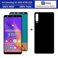 100 Test A750 lcd For Samsung Galaxy A7 2018 SM-A750F A750FN A750G A750F LCD Display Touch Screen Digitizer Assembly Replace