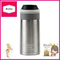 กระติกสุญญากาศ SUPER LOCK S134SV 0.35 ลิตร สีเงินVACUUM FLASK SUPER LOCK S134SV 0.35L SILVER **หมดแล้วหมดเลย**