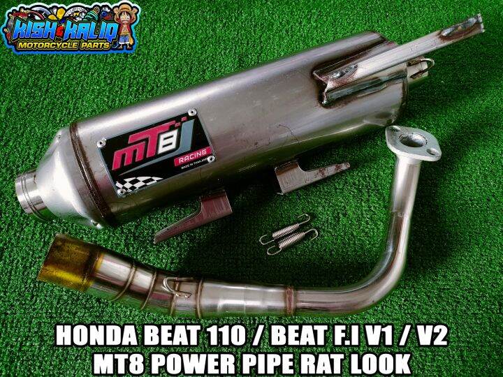 Mt8 Power Pipe Ratlook For Honda Beat 110 Carb Beat Fi V1 And V2 Lazada Ph 6140