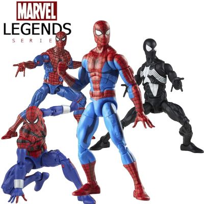 ZZOOI KO ML Legends Classic Spider Web Spiderman Action Figures Toy 6 Inch Spider Man Movable Statues Model Doll Collectible Gifts