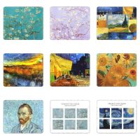 ❡✠○  Almond Blossoms Vincent Van Gogh Gaming Mouse Mat Anti-Slip Rubber Mousepad Office Laptop Computer PC Art Flowers Mouse Pad