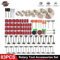 HAMPTON Rotary Tools Accessories Kit 83100105Pcs รวมทั้ง HSS Saw Blades แปรงลวดสแตนเลสขัดกระดาษทราย