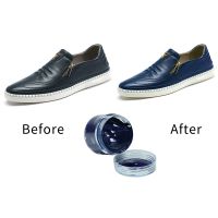 【LZ】✟♤  Leather Paint Shoe Cream Coloring for Bag Sofa Seat Scratch 30ml Midnight Blue Leather Dye Repair Re