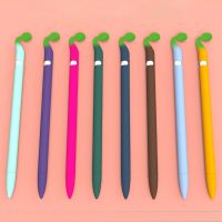 Stylus Cover Silicone Pen Case For Apple Pencil 1 2 Stylus Protective Case Non-slip Anti-fall iPad Pen 2 1 Cover Stylus Pens