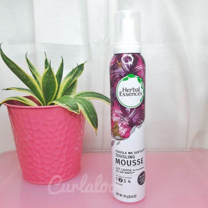 Curlaloo CGM Herbal Essences Hair Mousse 192g Lazada PH