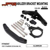 รถมอเตอร์ไซด์แข่ง JFG CNC Steering Damper รถมอเตอร์ไซด์ทรงตัวติดตั้งขายึดสำหรับยามาฮ่า FZ1รถ FZ1N 2006-2015