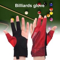 Billiards Glove Three Finger Snooker Billiard Glove Non Slip Elasticity Billiard Training Gloves Accessories