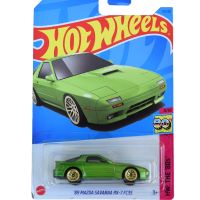 Hot Wheels Cars 89 MAZDA SAVANNA RX-7 FC35 1/64 Metal Diecast Cars Collection Kids Toys Vehicle For Gift Die-Cast Vehicles