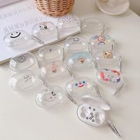 READY STOCK! Transparent cartoon pattern for  Lenovo TC02 Soft Earphone Case Cover