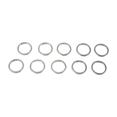 10pcs Motorcycle Exhaust Gaskets Kit For Suzuki GS500 GS500E GS500F DR650SE Graphite Metal Exhaust Gasket Kits