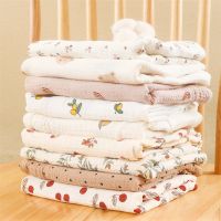 【CW】✘♣  80X65cm Muslin Squares Baby Swaddle Blanket Newborn Diaper Cotton Stroller Blankets Babies Accessories Infant Nap Cover