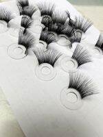 10pairs masckaszem fit 9mm to 30mm eyes clear black eyelash tray with eyelash for diy doll toy handcraft