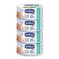 ส่งด่วน! นอติลุส ไลท์ ทูน่าสเต๊กในน้ำแร่ 80 กรัม x 4 กระป๋อง Nautilus Lite Tuna Steak in Mineral 80g x 4 Cans สินค้าราคาถูก พร้อมเก็บเงินปลายทาง