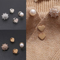 Cute Brooch Accidental Exposure Prevention Prevent Clothing Mishaps Pearl Brooch Cardigan Brooch Button Pin Buckle