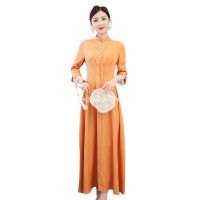 【CW】 2022 cheongsam women lace qipao chinese dress qipao party vintage elegant dress chinese formal dresses elegant oriental dress