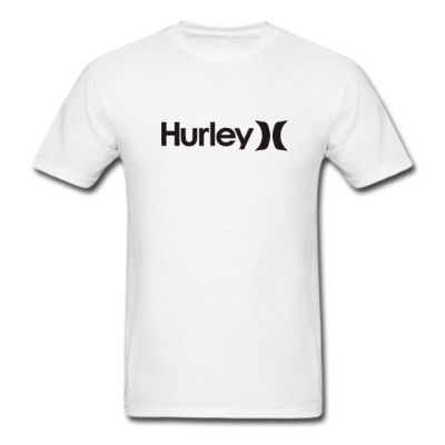 เสื้อยืดพิมพ์ลายแฟชั่น เสื้อยืด พิมพ์ลายตัวอักษร Hurley  PD5K