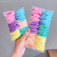 ✓ 50/100pcs Girls Elastic Hair Accessories For Kids Black White Rubber Band Ponytail Holder Gum For Hair Ties Scrunchies Hairband