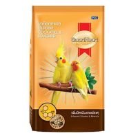 Smartheart atiel  Lovebird 1 kg อาหารนก ค๊อกคาเทล เลิฟเบิร์ด สูตร เพิ่มวิตามินและแร่ธาตุ