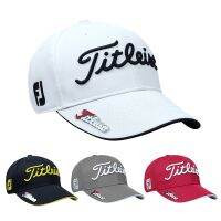 Titleist หมวกกีฬากอล์ฟชายและหญิง Golf หมวกระบายอากาศแห้งเร็วหมวกกันแดดลำลอง #230B