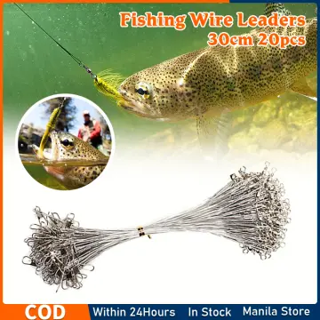 Shop Fishing Wire Leader 30cm With Swivels with great discounts and prices  online - Feb 2024